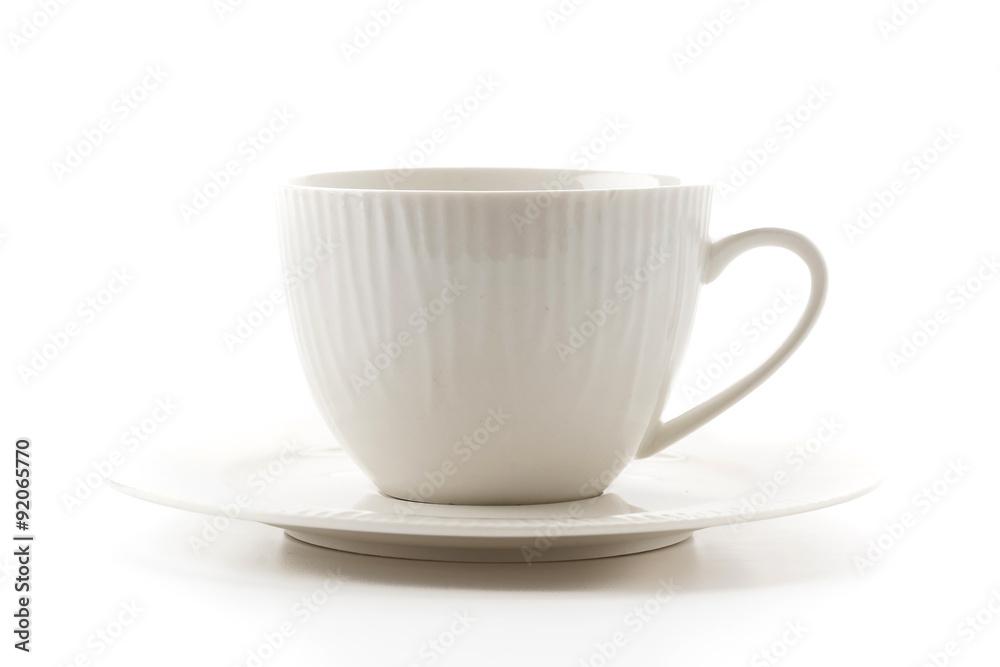 empty cup of coffee or mug