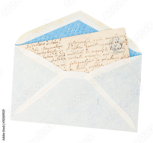 envelope with letter photo