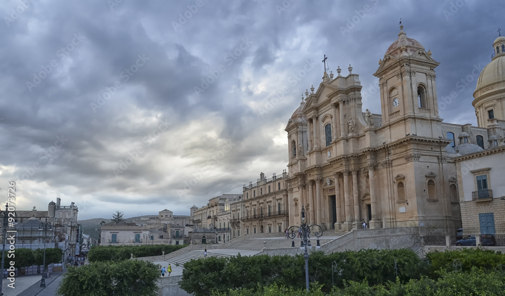 Fototapeta premium The cathedral of Noto