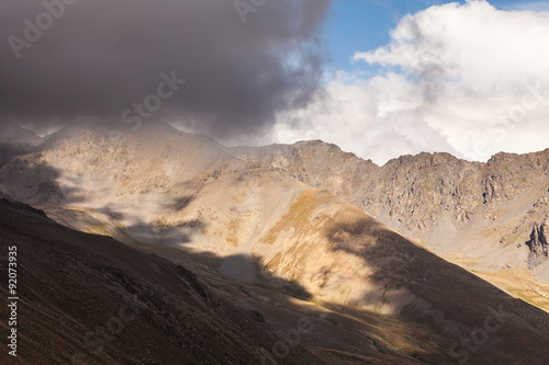 Beautiful landscapes with high mountains of Turkey