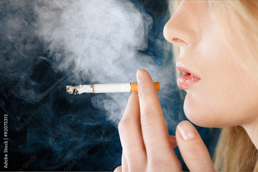 Fototapeta premium Women Smoking.