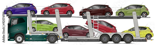 Camion transport voiture 05