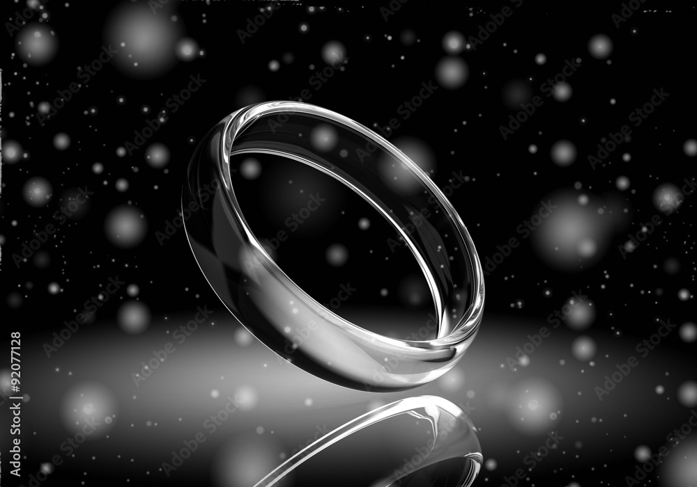 wedding rings on white background wedding rings on white background