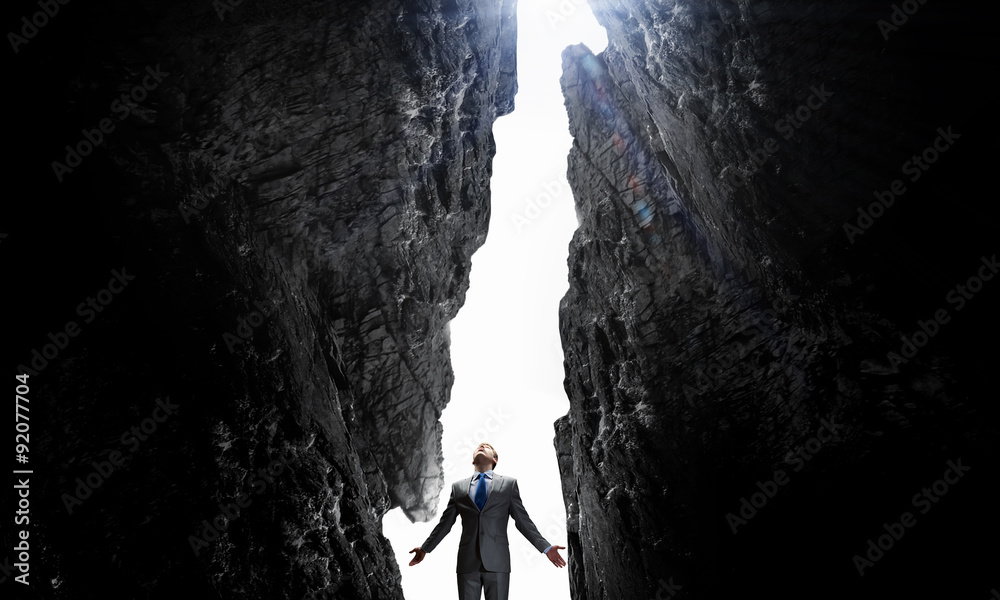 Obraz premium Feeling his power