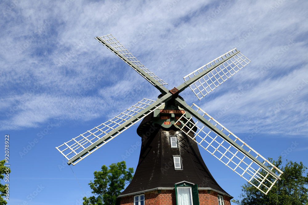 Windmühle bei Oldenswort - Eiderstedt - Nordsee