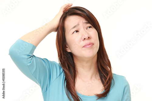 Quadro em tela perplexed woman