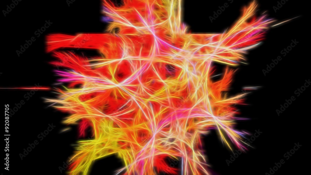 Abstract bright colored energy background Abstract bright colored energy background