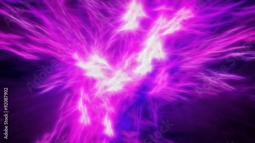 Massive explosion of the pink energy