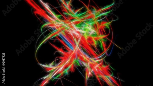 Mixed energy saturated colors