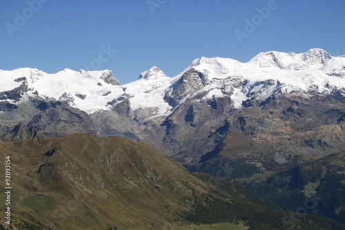 Panorama dal Monte Zerbion