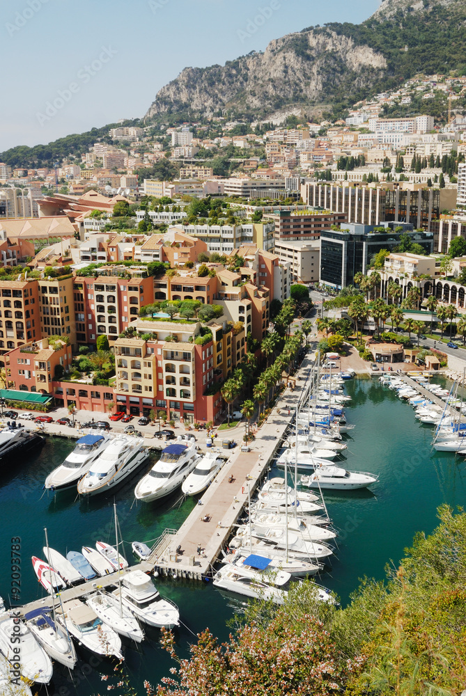 Harbour and City of Monaco