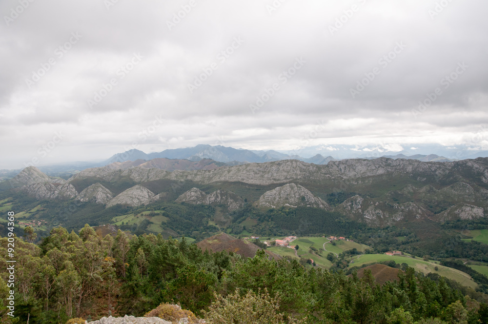 Landscape in Picos de Europa