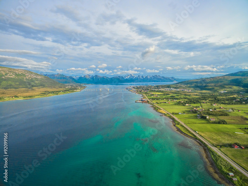 Sortland on Vesteralen islands