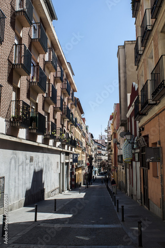 Street of Lavapies, in Madrid.