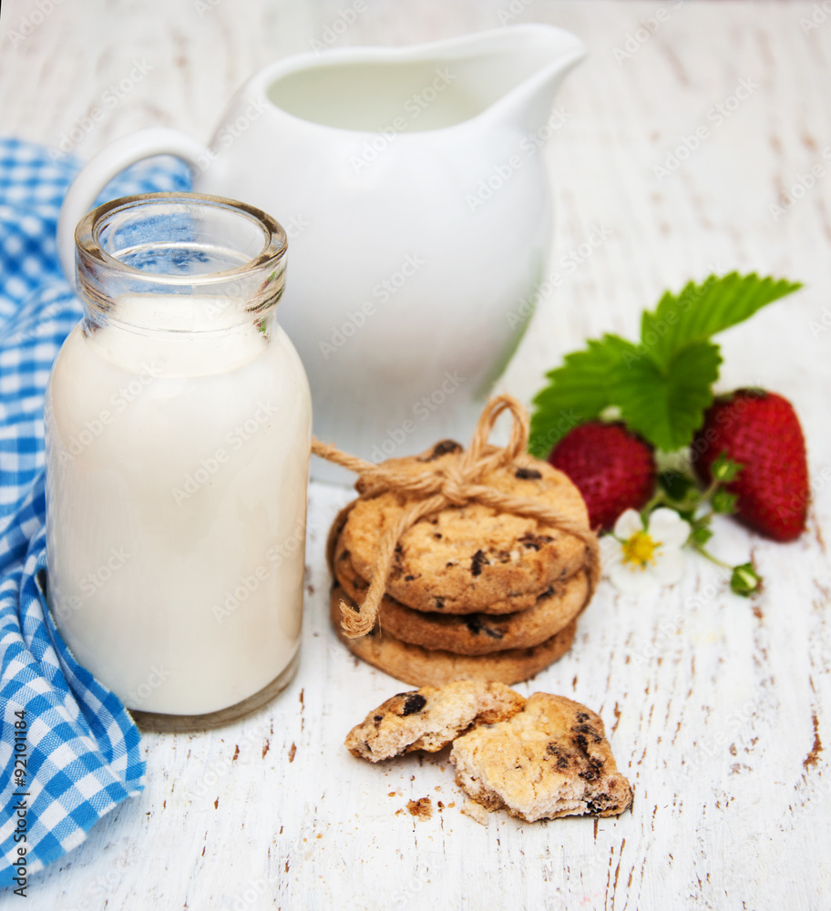 Milk and cookies Milk and cookies