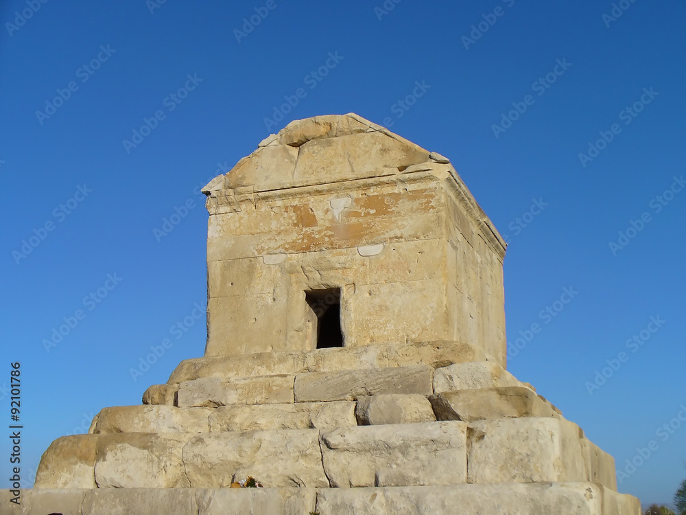 The tomb of Cyrus the Great, Shiraz, Iran