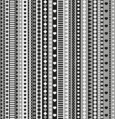 Ribbon seamless pattern.