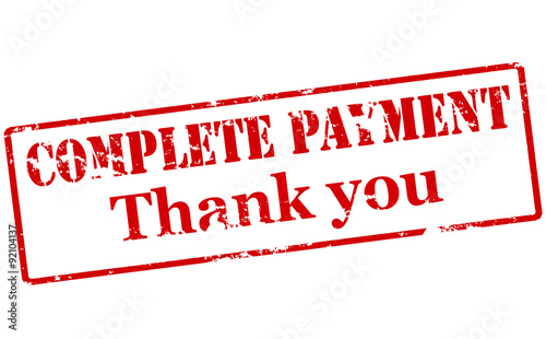 Complete payment