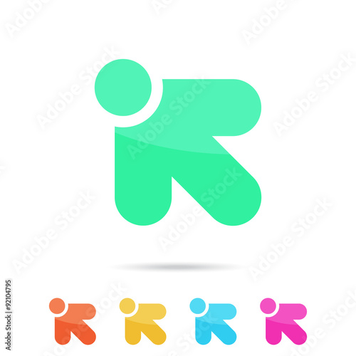 R letter sign