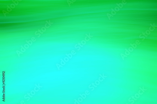 Cyan and green background.