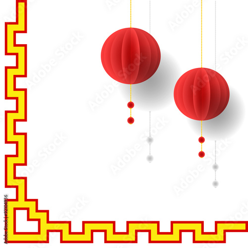 Decorative festive paper balls