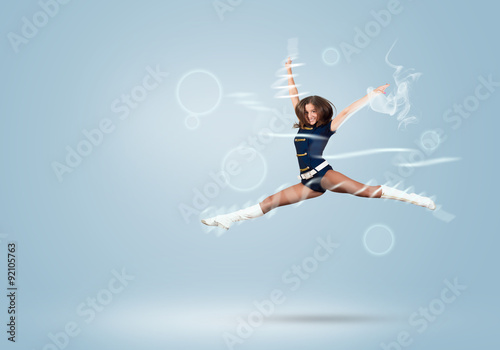 Cheerleader girl