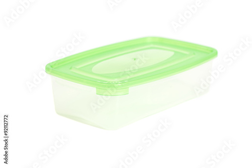 Wallpaper Mural Plastic container for food isolated on white Torontodigital.ca