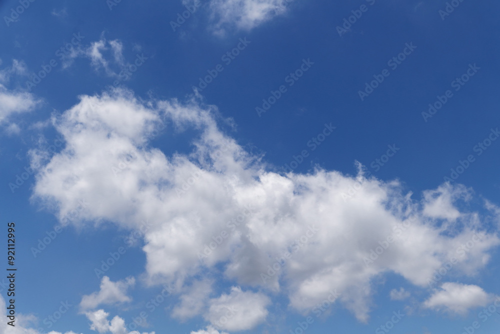 Naklejka premium Sky and clouds