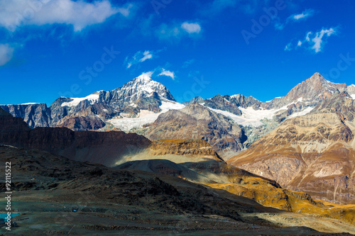 Alps mountain landscape in Swiss