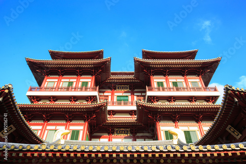 Buddha Tooth Relic Temple in China Town