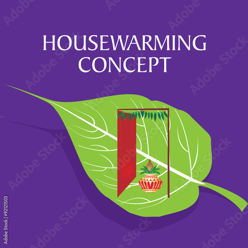 housewarming concept vector illustration 