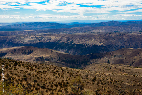 High desert Mountains on a beautiful fall day.