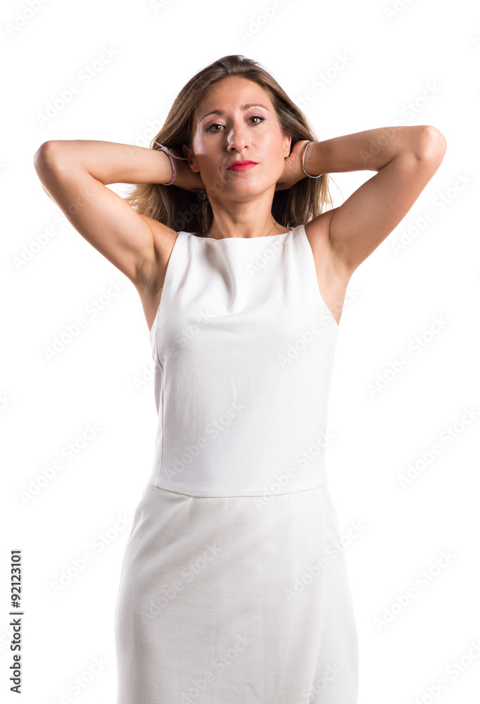 woman over white woman over white