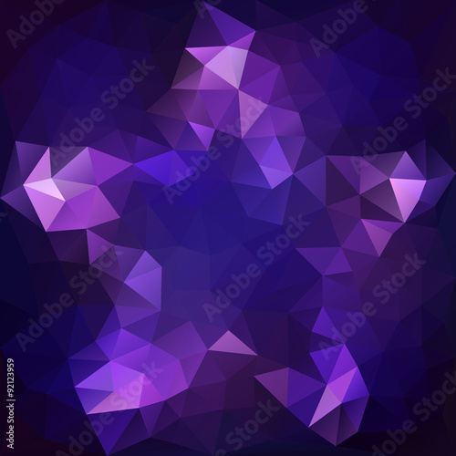 Geometric triangular abstract modern Vector background. Star shape