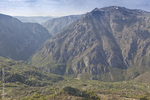 Canyon of river Tara, Montenegro