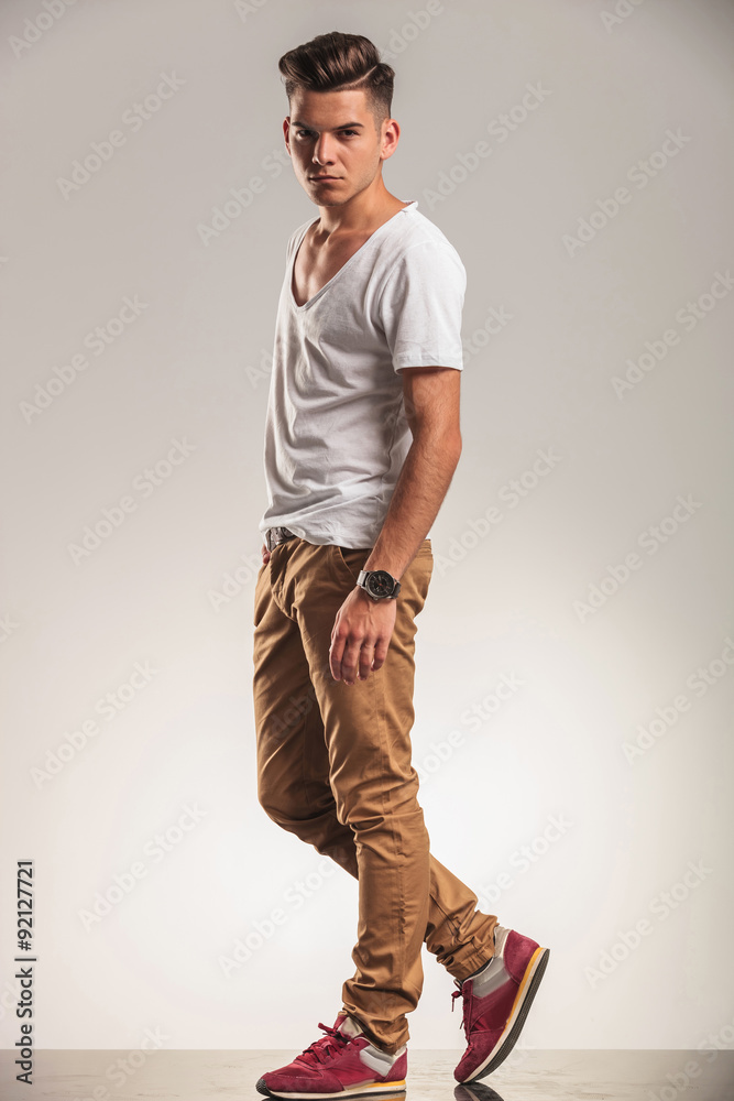 young boy posing full body young boy posing full body