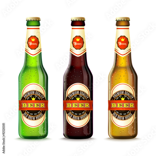 Beer Bottles Set