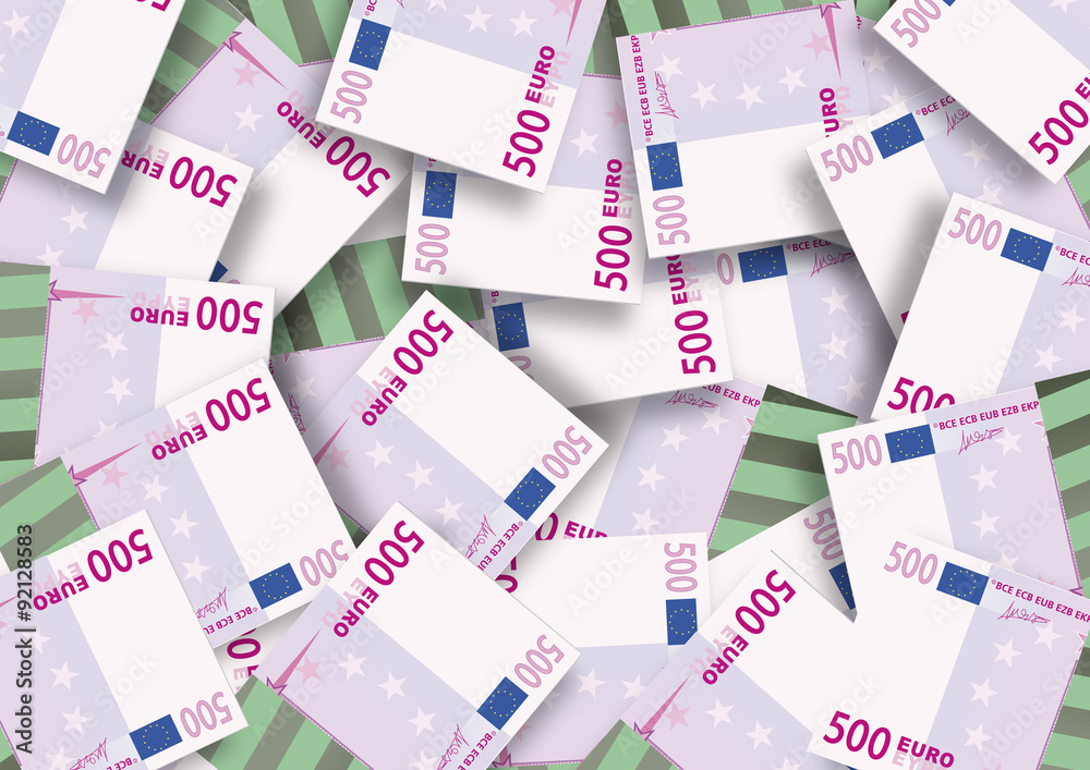 Vetor de Liasse de Billets 500 do Stock Adobe Stock