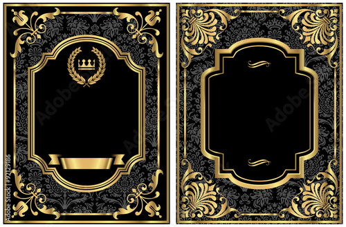 Gold Vintage Labels 