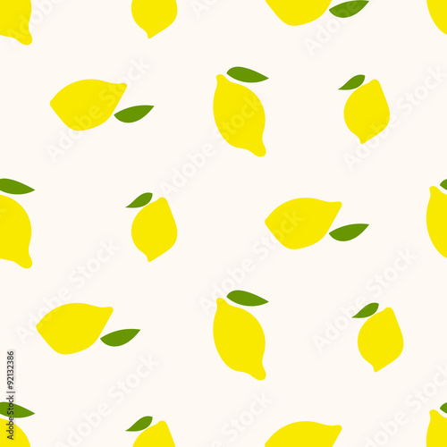 seamless lemon pattern