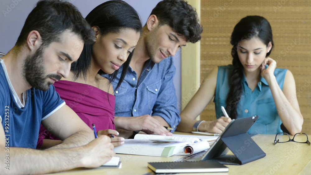 University students studying University students studying