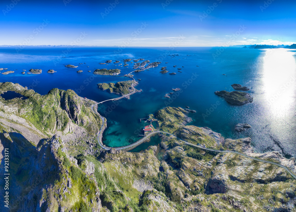 Aerial Henningsvaer