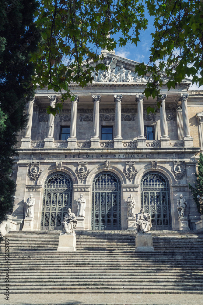 biblioteca nacional madrid