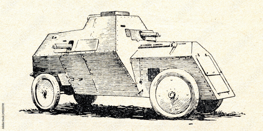 Russian armored car (1914)
