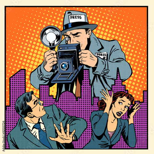 Media paparazzi terrorizing people