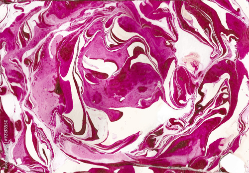 pink marbling streaks