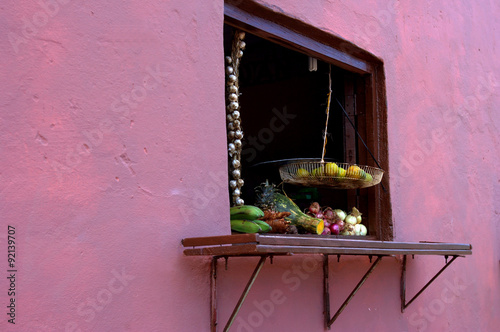 Canvas Print Epicerie cubaine.