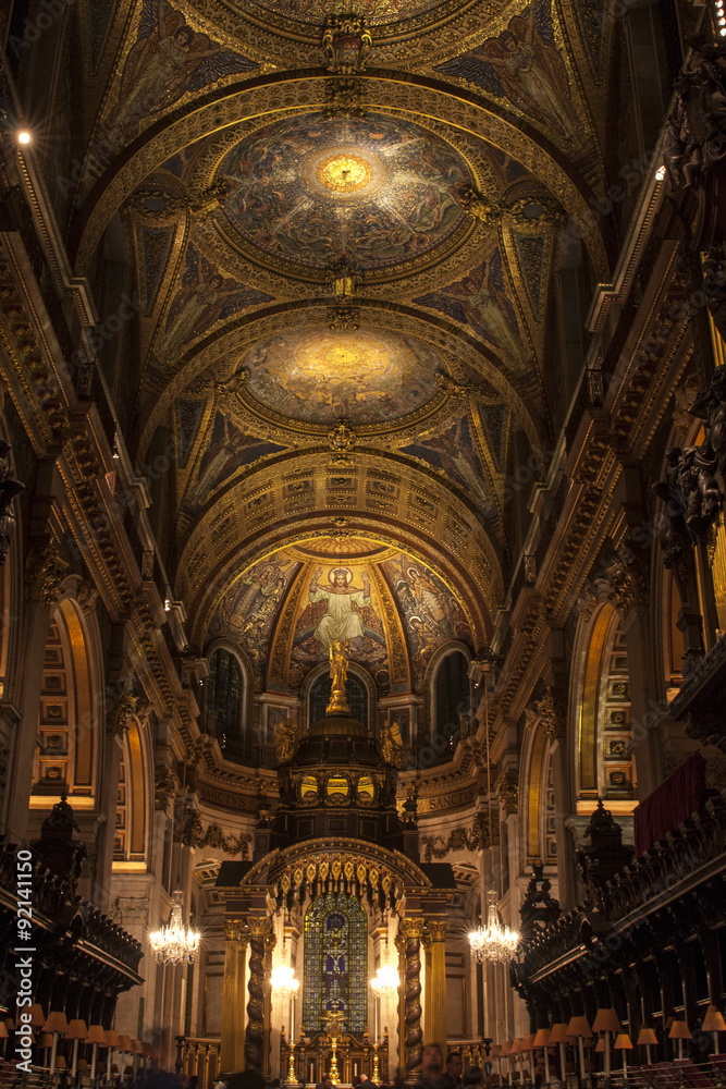 St. Paul´s Cathedral Decke 2
