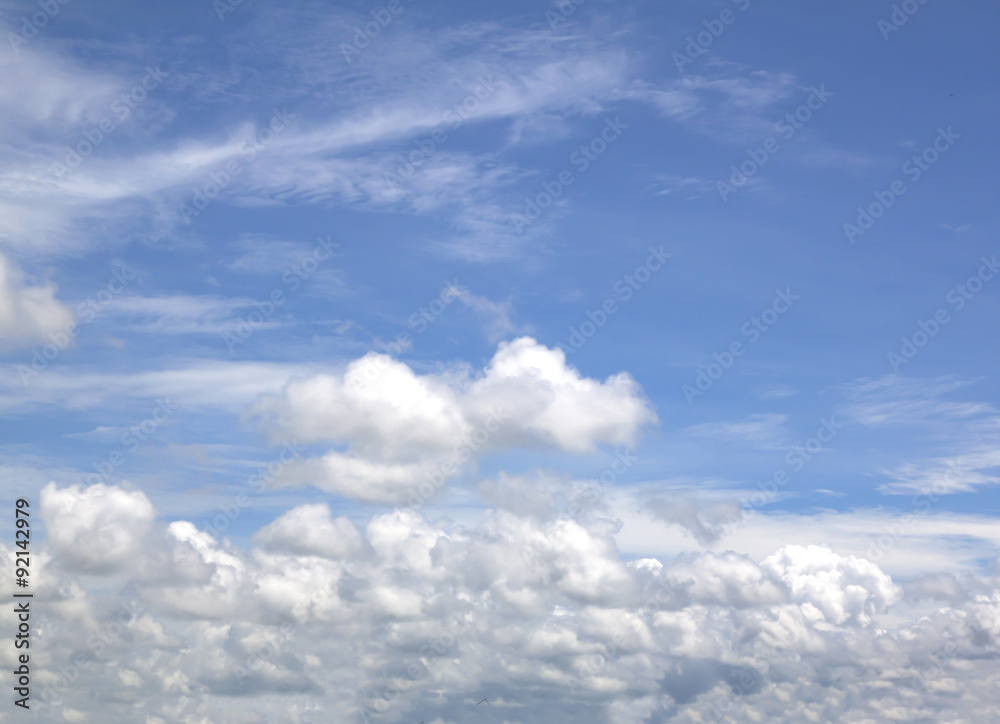 blue sky