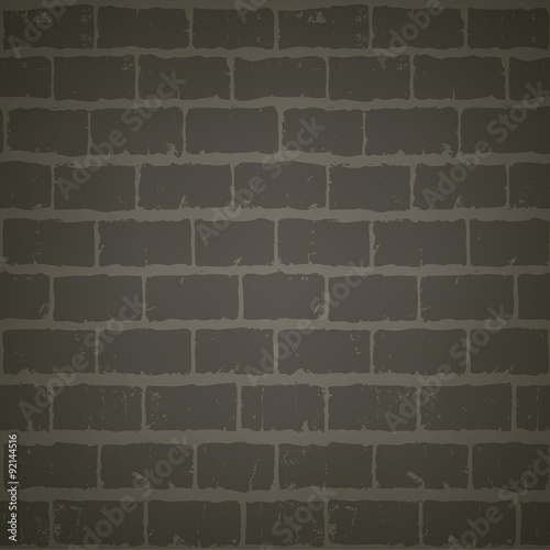  brick wall at night